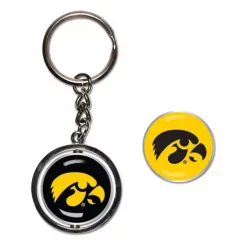 Wincraft Iowa Hawkeyes Spinner Keyring