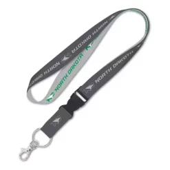 Wincraft North Dakota Fighting Hawks Charcoal Lanyard