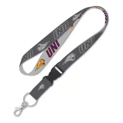 Wincraft Northern Iowa Panthers Charcoal Lanyard