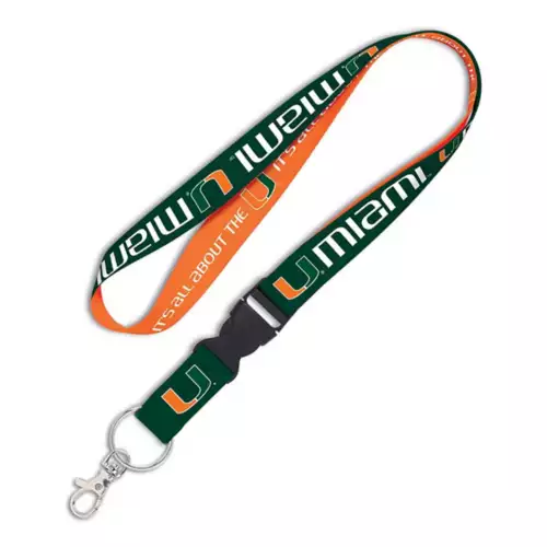 Wincraft Miami Hurricanes Lanyard 3 Wincraft Miami Hurricanes Lanyard