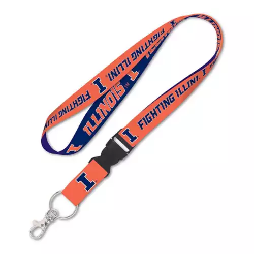 Wincraft Illinois Fighting Illini Lanyard 3 Wincraft Illinois Fighting Illini Lanyard