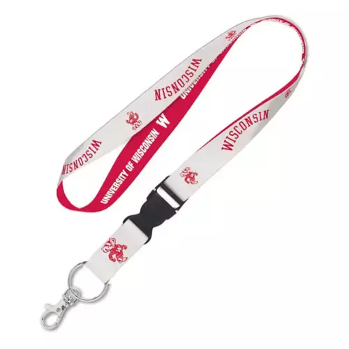 Wincraft Wisconsin Badgers Bucky Lanyard 3 Wincraft Wisconsin Badgers Bucky Lanyard