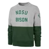 '47 BRAND 47 Brand North Dakota State Bison Gibson Crewneck Sweatshirt -Colosseum Shop 19600228524
