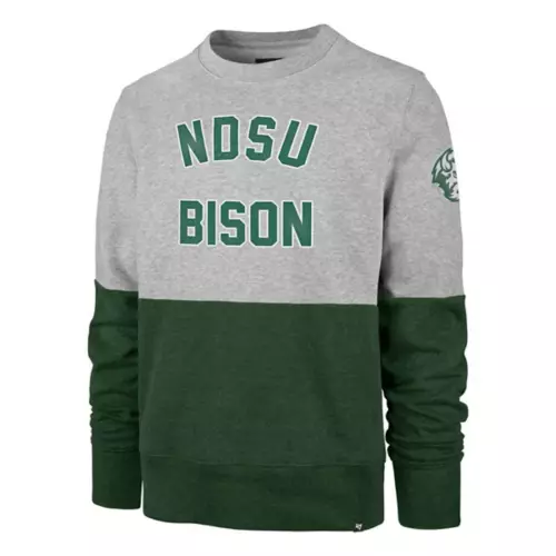 '47 BRAND 47 Brand North Dakota State Bison Gibson Crewneck Sweatshirt 3 '47 BRAND 47 Brand North Dakota State Bison Gibson Crewneck Sweatshirt