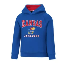 Colosseum Toddler Kansas Jayhawks Chimney Hoodie