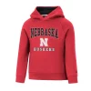 Colosseum Toddler Nebraska Cornhuskers Chimney Hoodie -Colosseum Shop 19619182509