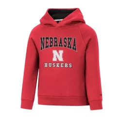 Colosseum Toddler Nebraska Cornhuskers Chimney Hoodie