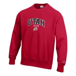 Champion Utah Utes Reverse Weave 22 Crewneck Sweatshirt