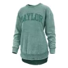 Pressbox Women's Baylor Bears Ponchoville Crewneck Sweatshirt -Colosseum Shop 19664349783