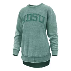 Pressbox Women's North Dakota State Bison Ponchoville Crewneck Sweatshirt