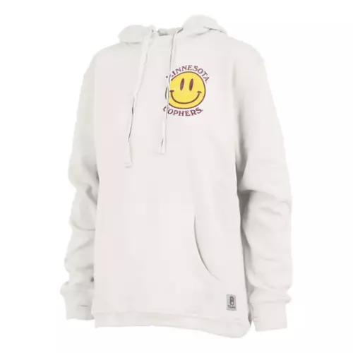 Pressbox Women's Minnesota Golden Gophers Smiley Hoodie 3 Pressbox Women's Minnesota Golden Gophers Smiley Hoodie