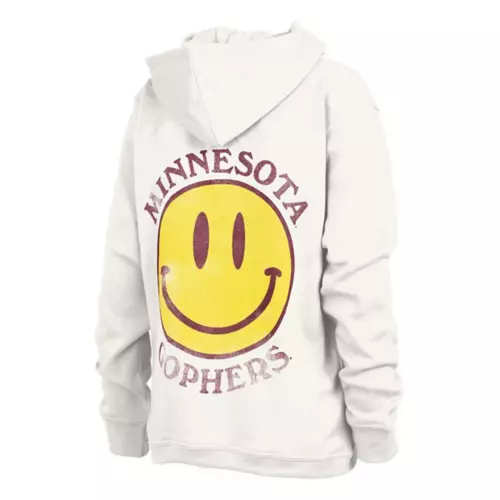 Pressbox Women's Minnesota Golden Gophers Smiley Hoodie 4 Pressbox Women's Minnesota Golden Gophers Smiley Hoodie - Image 2