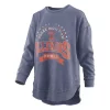 Pressbox Women's Illinois Fighting Illini Captain Crewneck Sweatshirt -Colosseum Shop 19664371418
