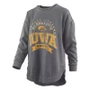 Pressbox Women's Iowa Hawkeyes Captain Crewneck Sweatshirt -Colosseum Shop 19664371438