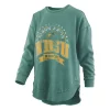 Pressbox Women's North Dakota State Bison Captain Crewneck Sweatshirt -Colosseum Shop 19664371573