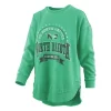 Pressbox Women's North Dakota Fighting Hawks Captain Crewneck Sweatshirt -Colosseum Shop 19664371833