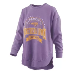 Pressbox Women's Northern Iowa Panthers Captain Crewneck Sweatshirt