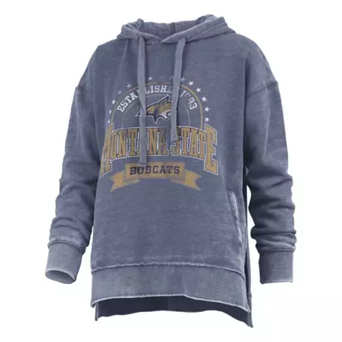 Pressbox Women's Montana State Bobcats Captain Hoodie 3 Pressbox Women's Montana State Bobcats Captain Hoodie