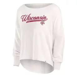 Fanatics Women's Wisconsin Badgers Script Crewneck Sweatshirt