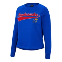 Colosseum Women's Kansas Jayhawks Already Did Crewneck Sweatshirt