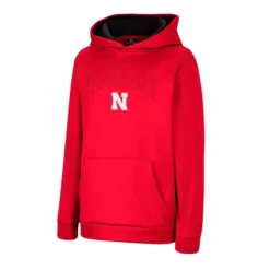 Colosseum Kids' Nebraska Cornhuskers London Hoodie