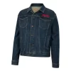 Colosseum Women's Nebraska Cornhuskers Wrangler Denim Jacket