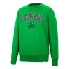 Colosseum North Dakota Fighting Hawks Effort Crewneck Sweatshirt -Colosseum Shop 19673577406