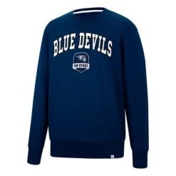 Colosseum UW-Stout Blue Devils Effort Crewneck Sweatshirt