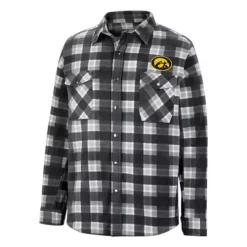 Colosseum Iowa Hawkeyes Ellis Snap Jacket