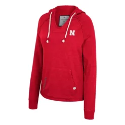 Colosseum Women's Nebraska Cornhuskers Wind Blow Hoodie
