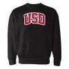 Range South Dakota Coyotes Willie Crewneck Sweatshirt -Colosseum Shop 47700217903