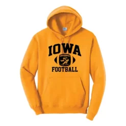 Range Iowa Hawkeyes Football Arch Hoodie