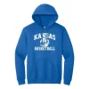 Range Kansas Jayhawks Arch Basketball Hoodie -Colosseum Shop 47700249314