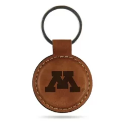 Rico Industries Rico Minnesota Golden Gophers Leather Key Chain