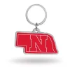 Rico Industries Rico Nebraska Cornhuskers Home State Key Chain -Colosseum Shop 76734574752