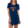 Concepts Sport Women's Syracuse Orange Marathon Nightshirt -Colosseum Shop 88462148618
