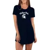 Concepts Sport Women's Michigan State Spartans Marathon Nightshirt -Colosseum Shop 88462148674
