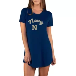 Concepts Sport Women's Navy Midshipmen Marathon Nightshirt