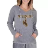 Concepts Sport Women's Wyoming Cowboys Mainstream Hoodie -Colosseum Shop 88462197436